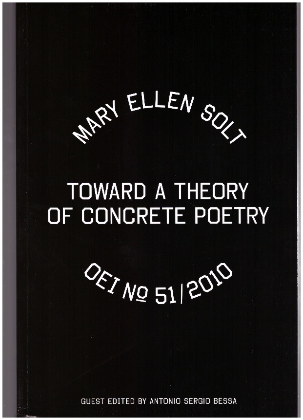 SOLT, Mary Ellen - OEI #51 Toward a theory of concrete poetry